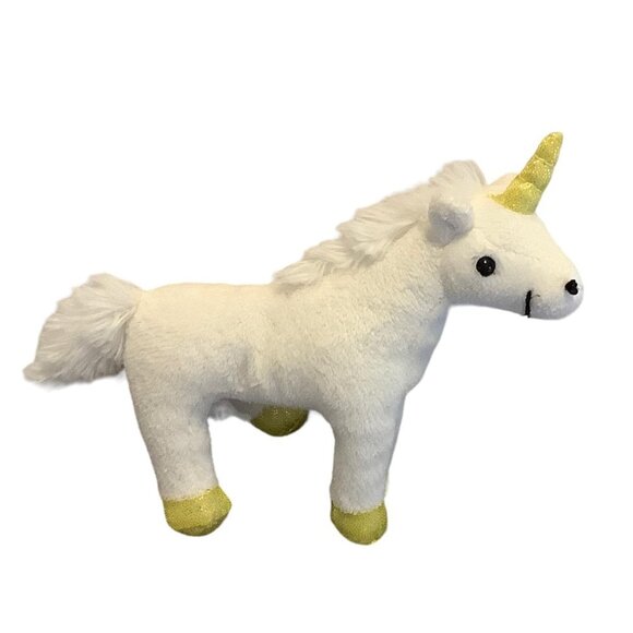 Peter Pauper Press Unicorn Rescue Kit Plush Stuffed Horse Animal 5.5" x 6.75" - Picture 1 of 5